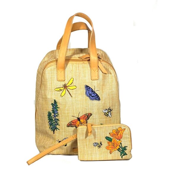 Nature Study Vera Bradley Backpack & Wallet - Picture 1 of 8